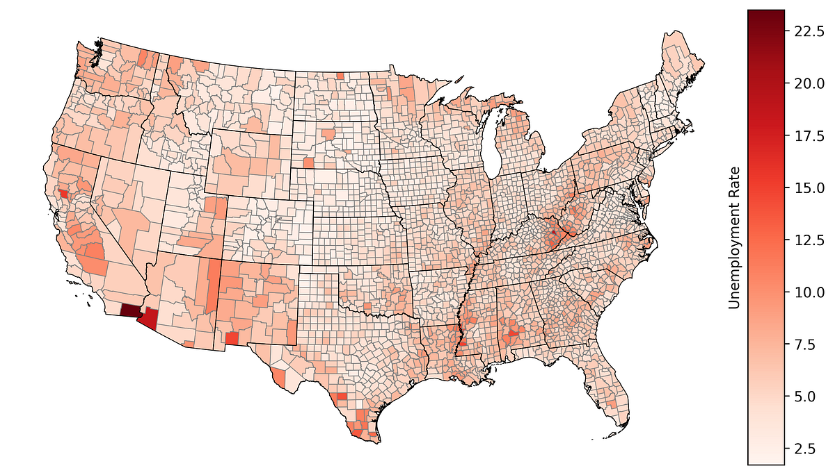 Step Up Your Game in Making Beautiful Choropleth Maps | by Rohith Teja ...