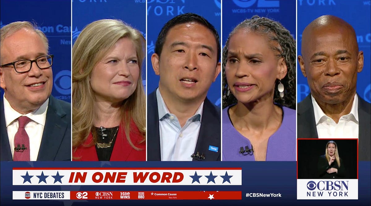 My Mayoral Ballot. With the New York Democratic primary… by Ryder