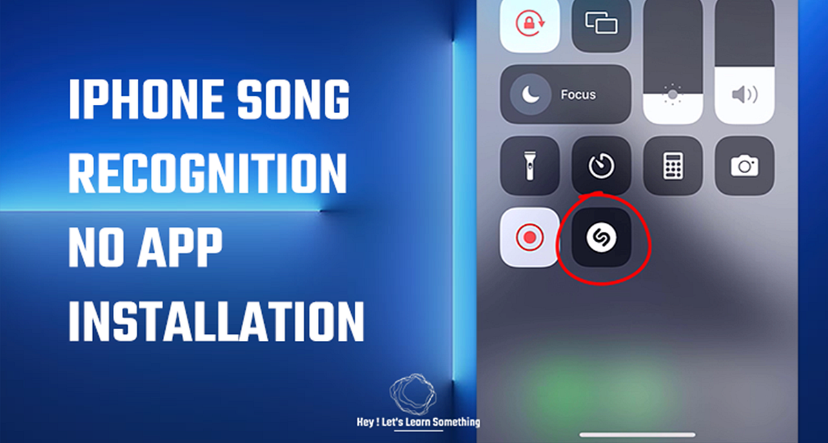 Do you know iPhone has a Music recognition feature built into it? by