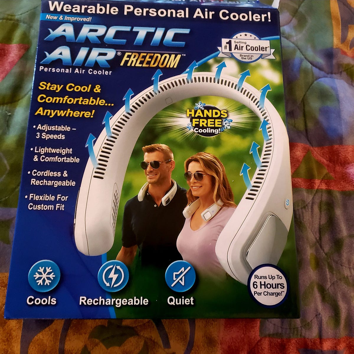 Does the Arctic Air Freedom Wearable Air Cooler Work? 90 Degree Weather