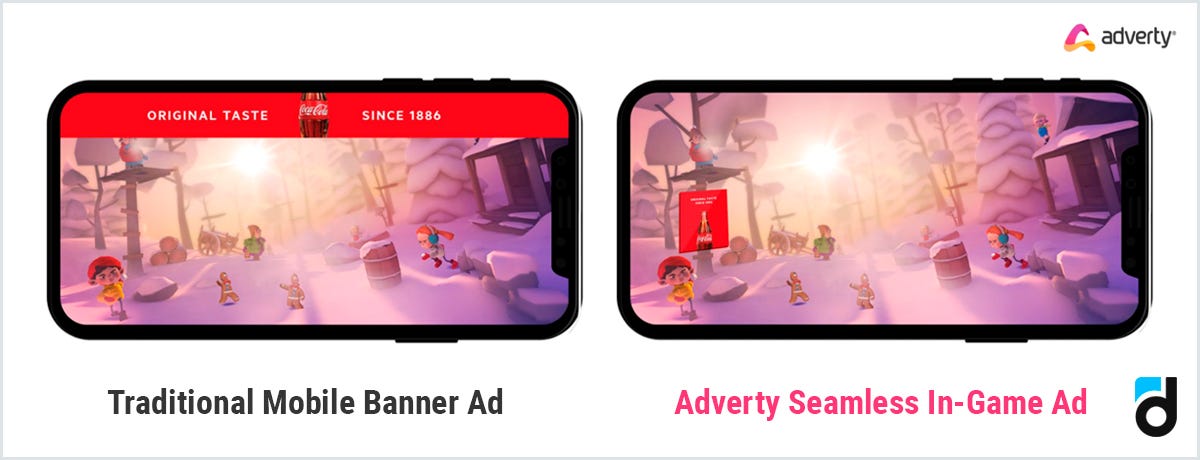 Seamless Ads In Games Big Companies Get More And More By Eugene Matveev Devtodev Medium Seamless Ads In Games Big Companies Get More And More By Eugene Matveev Devtodev Medium