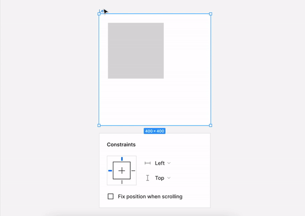 Figma-约束(Constraints)功能 Figma-约束(Constraints)功能