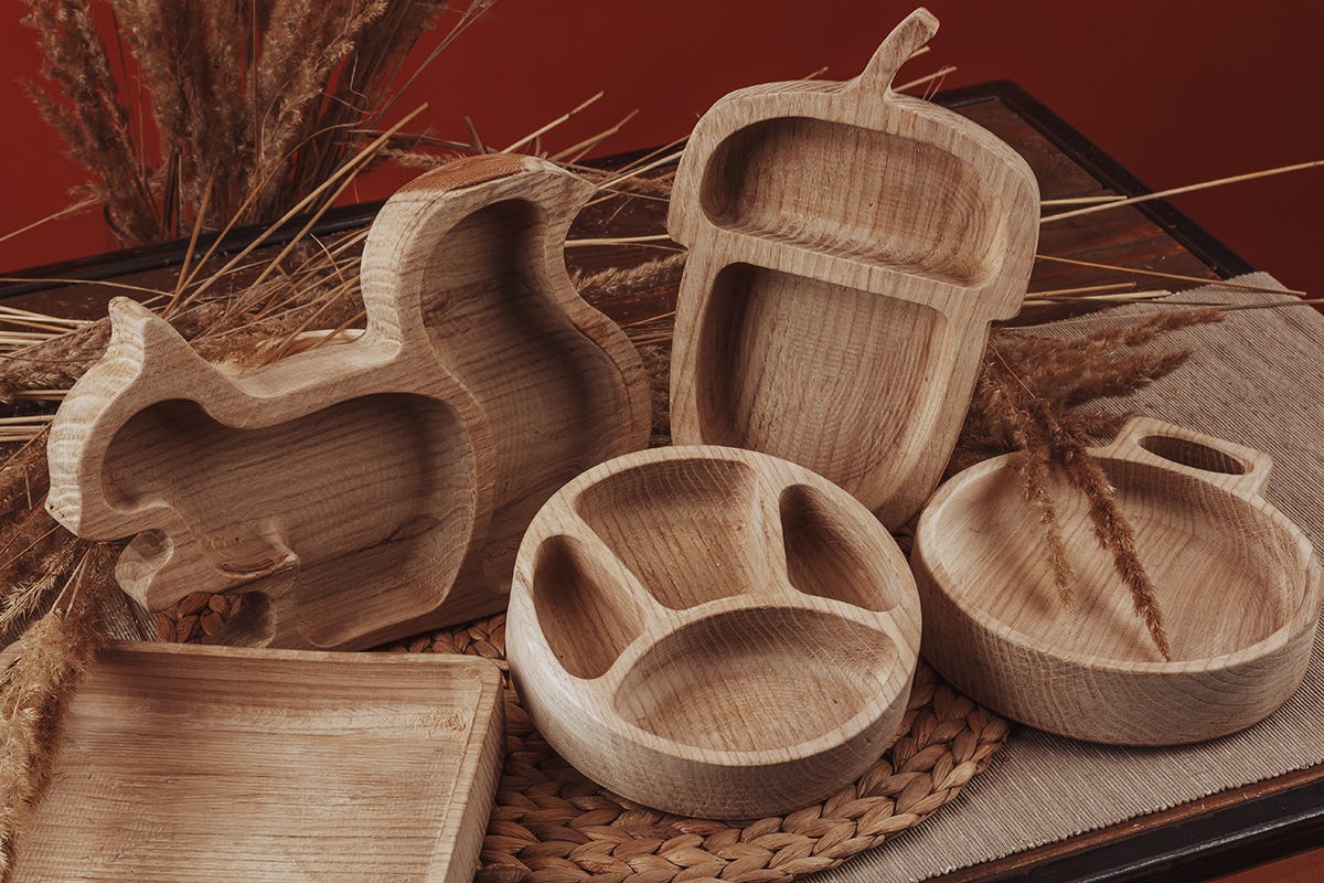 7 benefits of wooden tableware. Decorative wooden tableware is… | by Elena "Sunshine" Petrova - Elena Sunshine Magazine | Medium