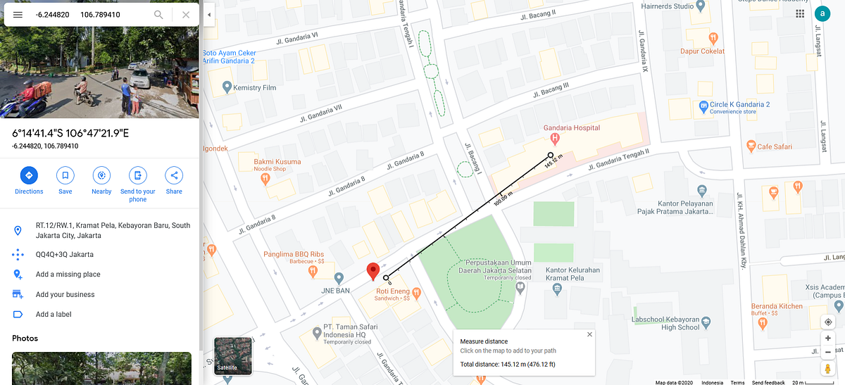 Reverse address to latitude and longitude using here API by Adam