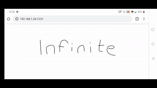 Creating an infinite whiteboard. Taking HTML canvas drawing a step… | by  Tom Humphries | Medium