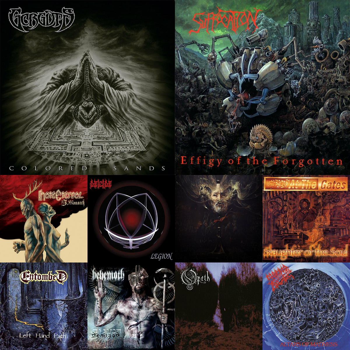 How To Death Metal: The 7 or 8 Death Metal Bands That Are Actually Worth It  | by Sam MacDonald | Medium