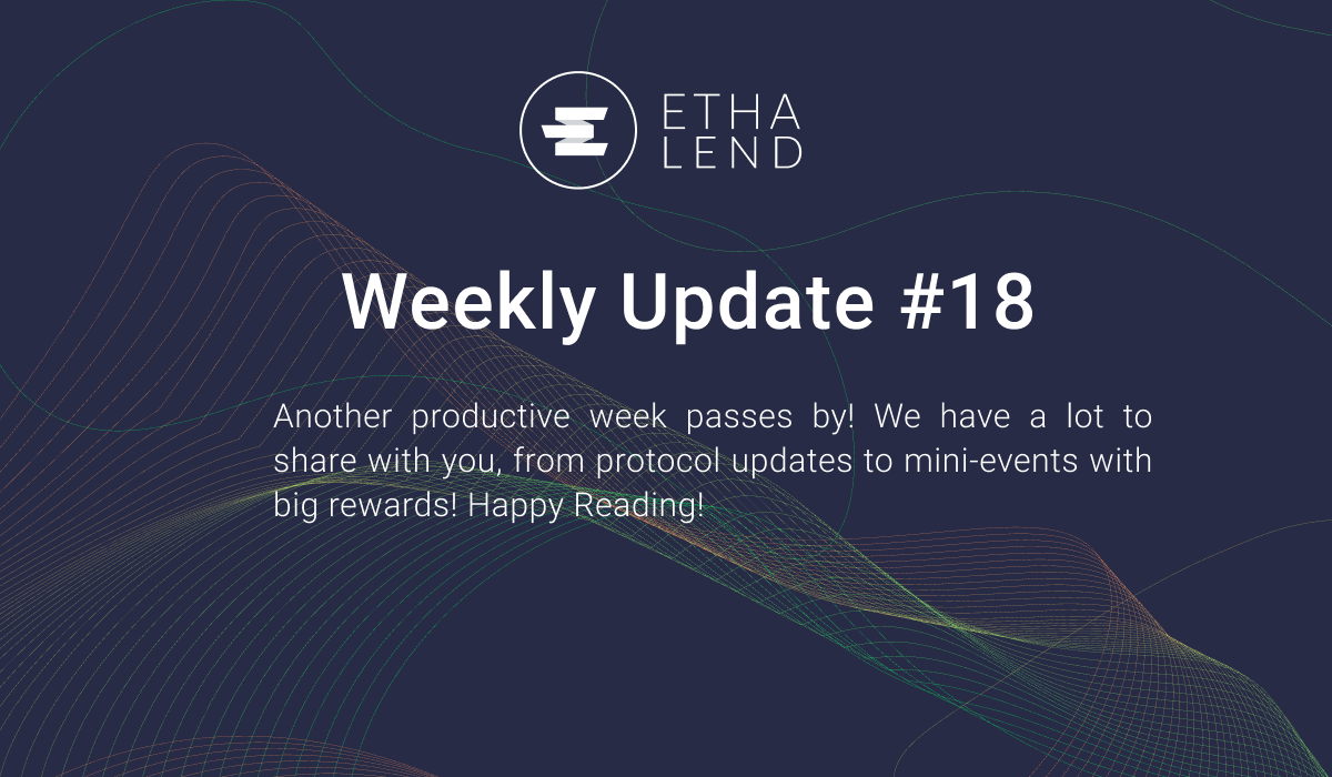 ETHA Lend Weekly Update #18 — Vault APY, logic contracts, CronJobs, and more!