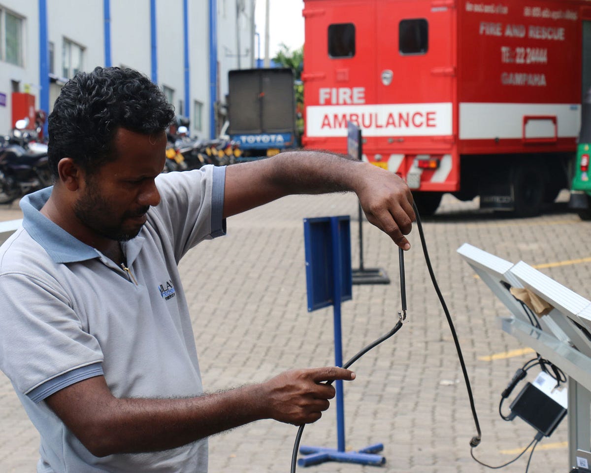 US & Europe Fire Safety standard solar solutions now in Sri Lanka by