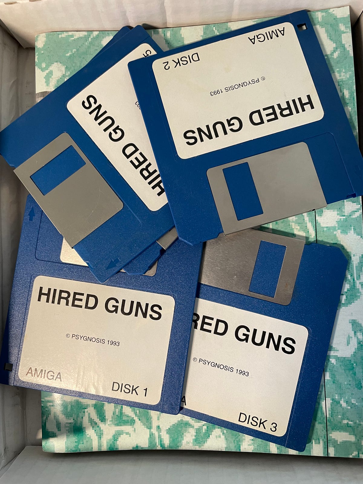 Gaming Multiple floppy disk games by Ivan Sorensen Every day Amiga
