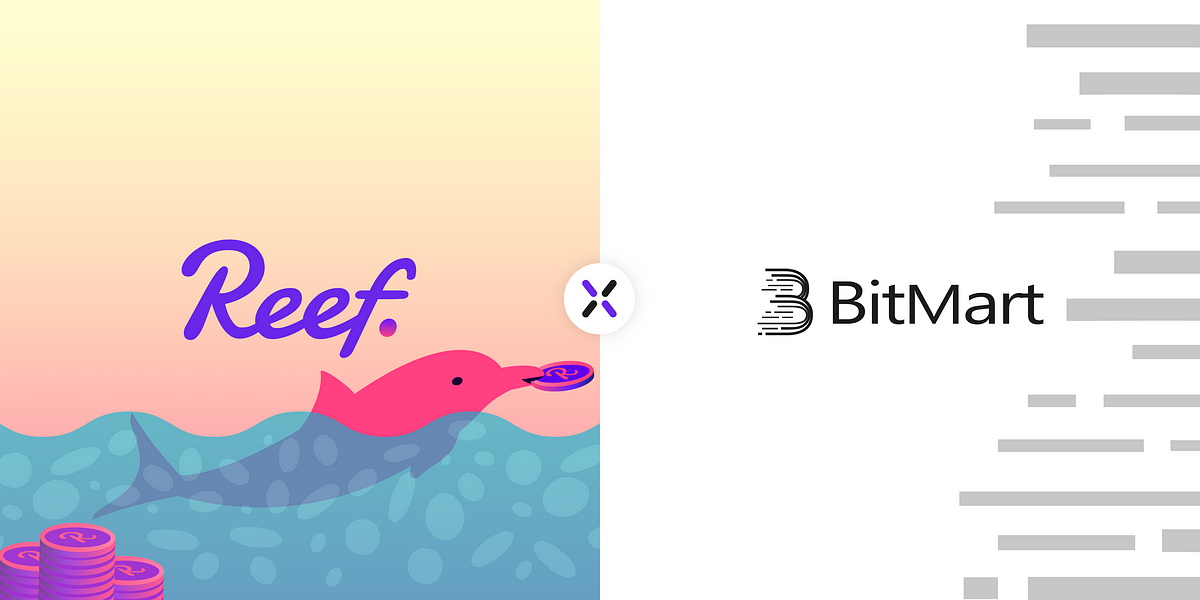BitMart Exchange announcing Reef Finance (REEF) token listing