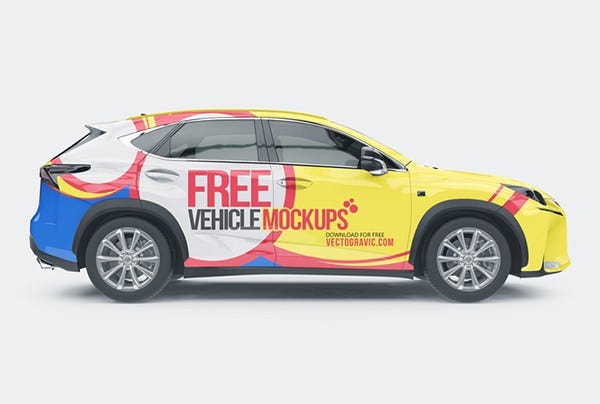 8 Free Car Mockup Templates for Branding Project - Julian Ma - Medium