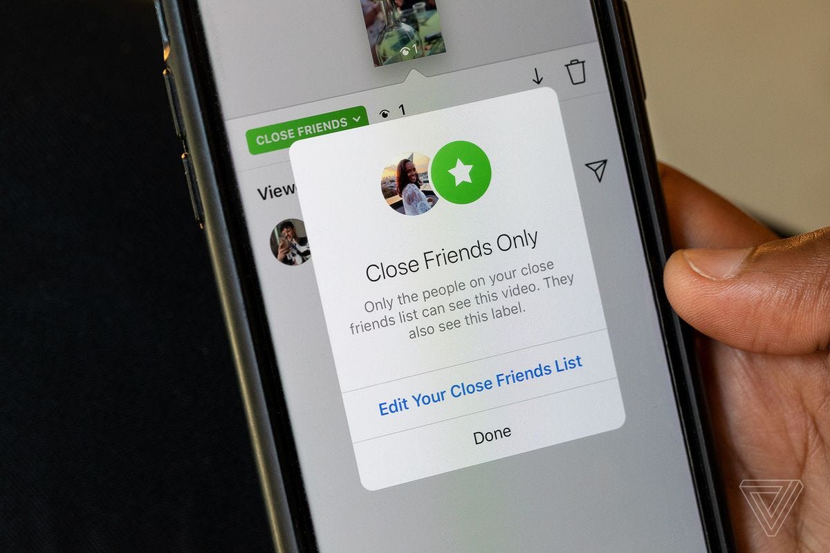 Close Friends & Second Accounts. Sebuah tolak ukur pertemanan ...