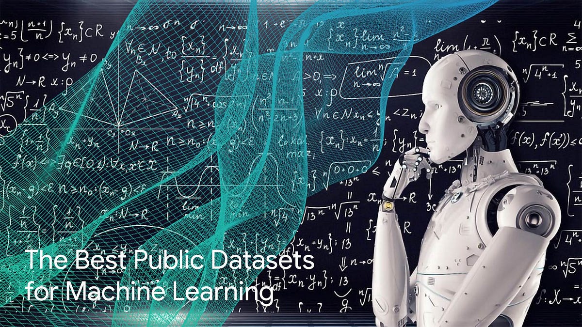 The best public datasets for machine learning and data science