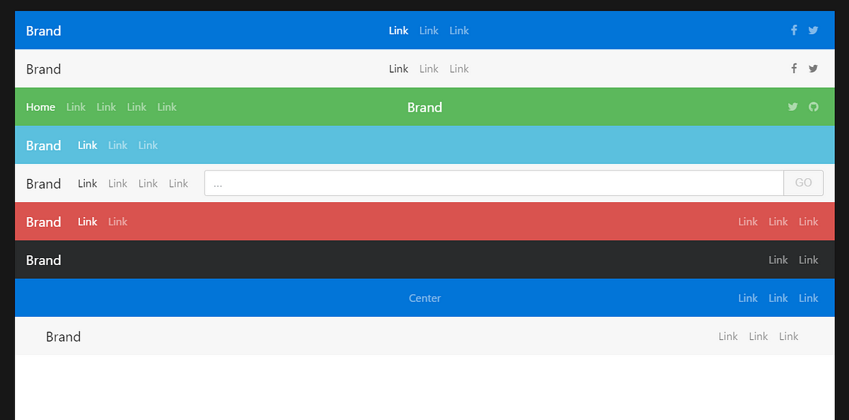 custom nav bars thesis