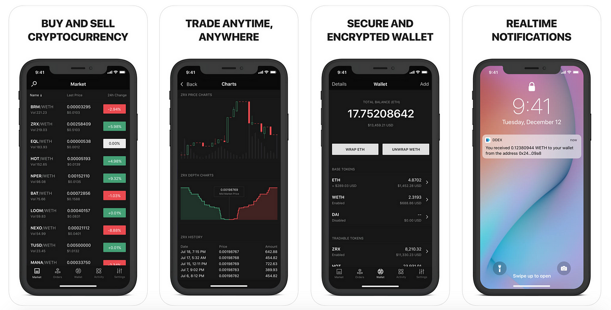decentralized wallet ddex medium