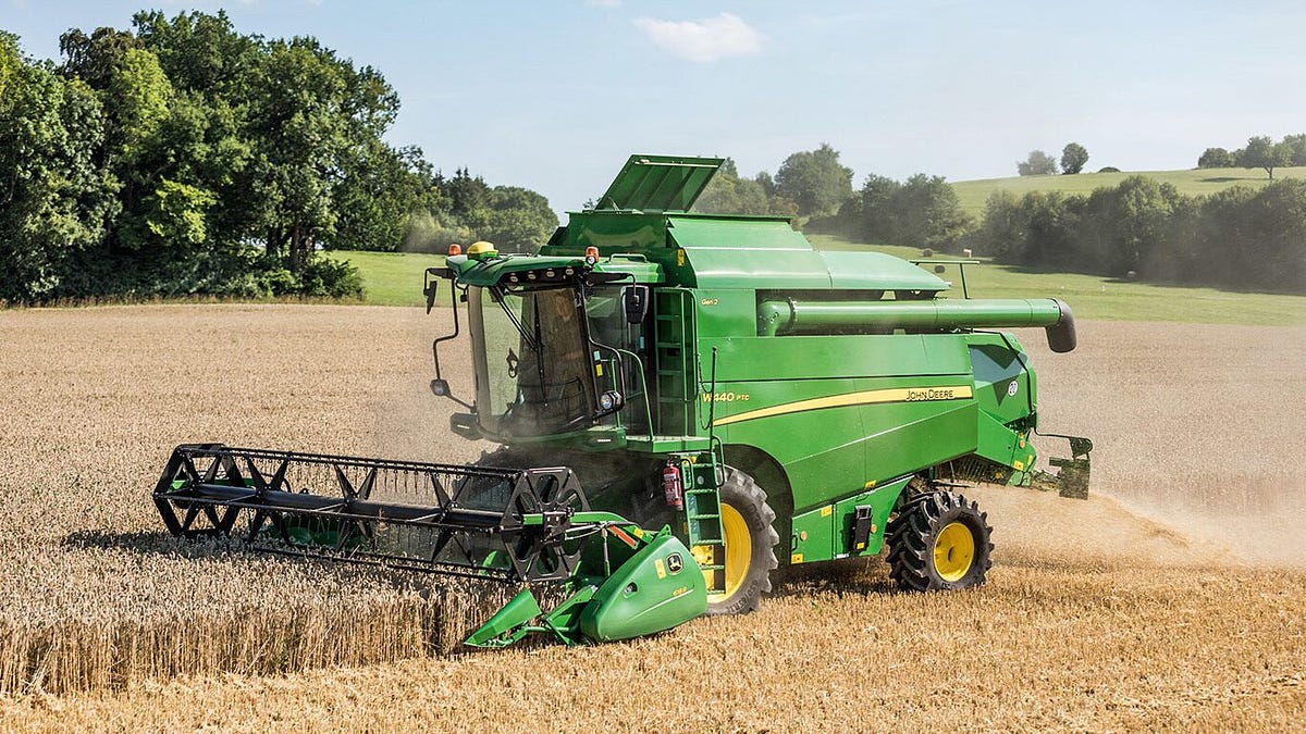 Combine Harvester — Its Working and Its Types | by John ...