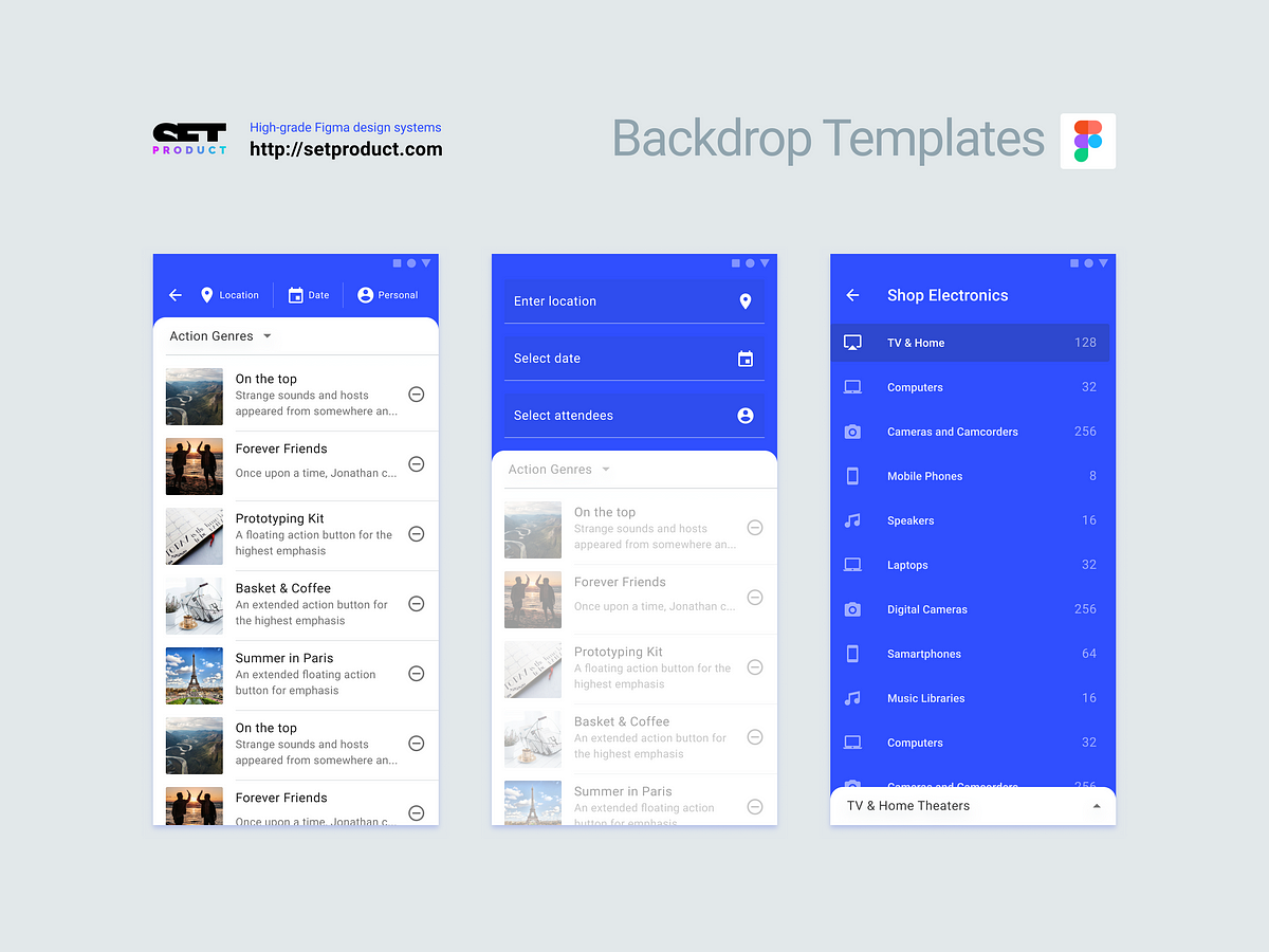 figma google material design template