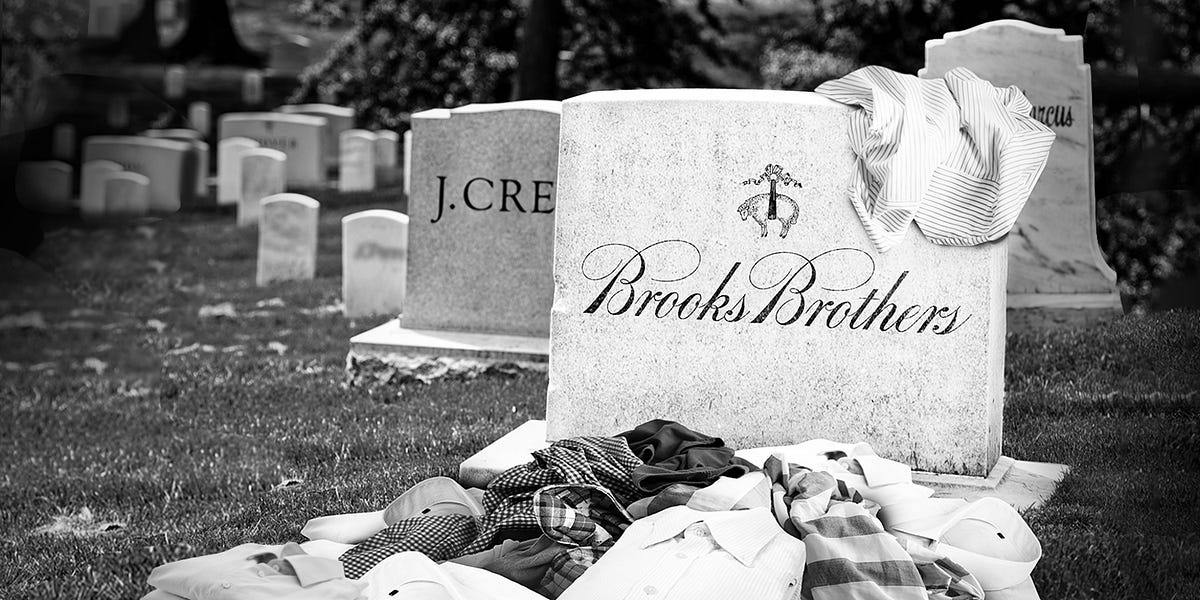 brooks brothers quality decline