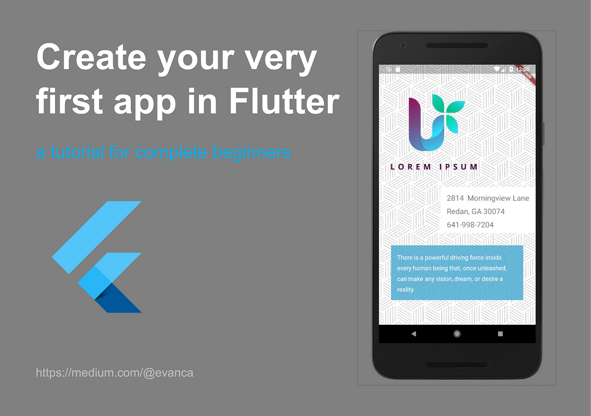 flutter beginners
