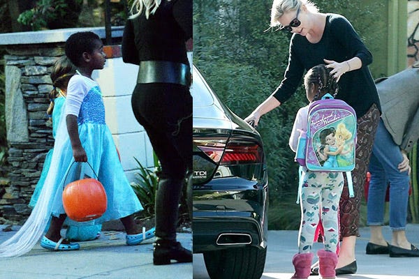 Why Is Blacktwitter Silent On Apartheid Charlize Theron S Castration Of Her Adopted Black Son By Charliepeach Medium