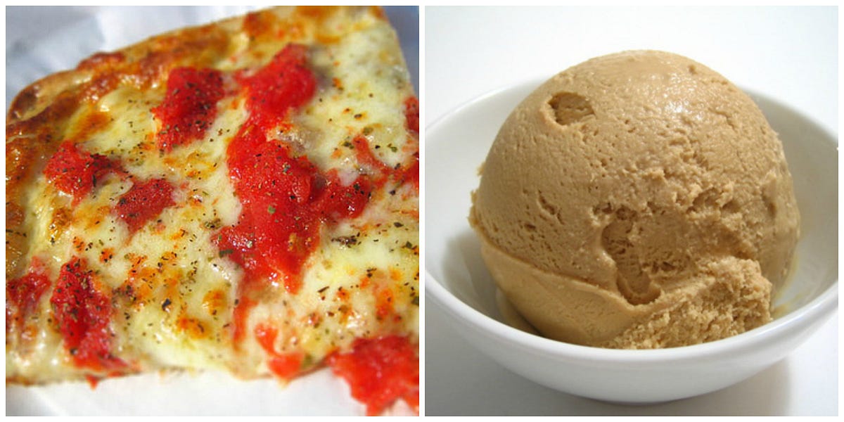 Pizza and Ice Cream It’s more than what you think by Hannah Adams