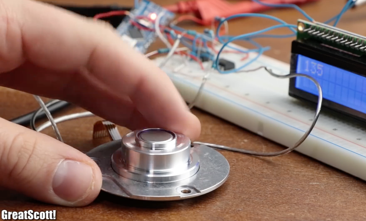 Hard Drive Motor Turned into a Rotary Encoder Hackster Blog