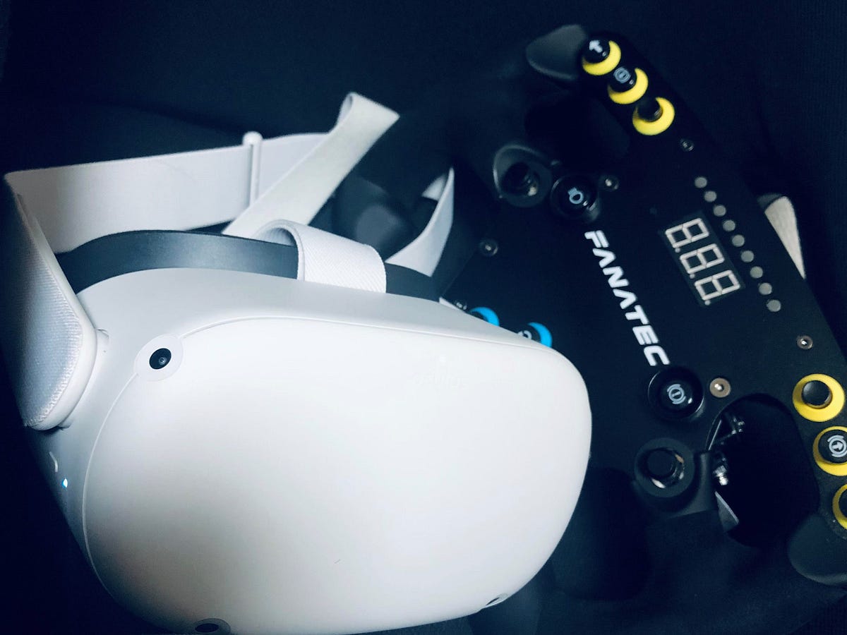 How to Play, Set, Review of iRacing with VR (Oculus Quest 2) by