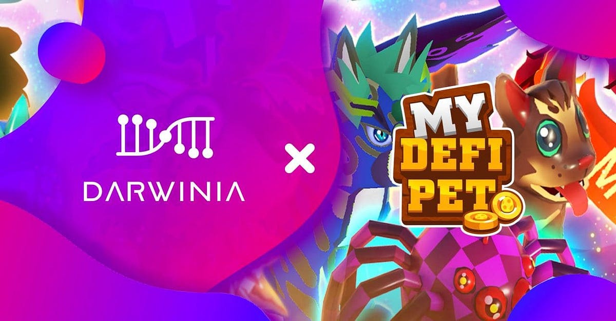 Collaborative NFT with My Defi Pet to support Darwinia Polkadot parachain auction