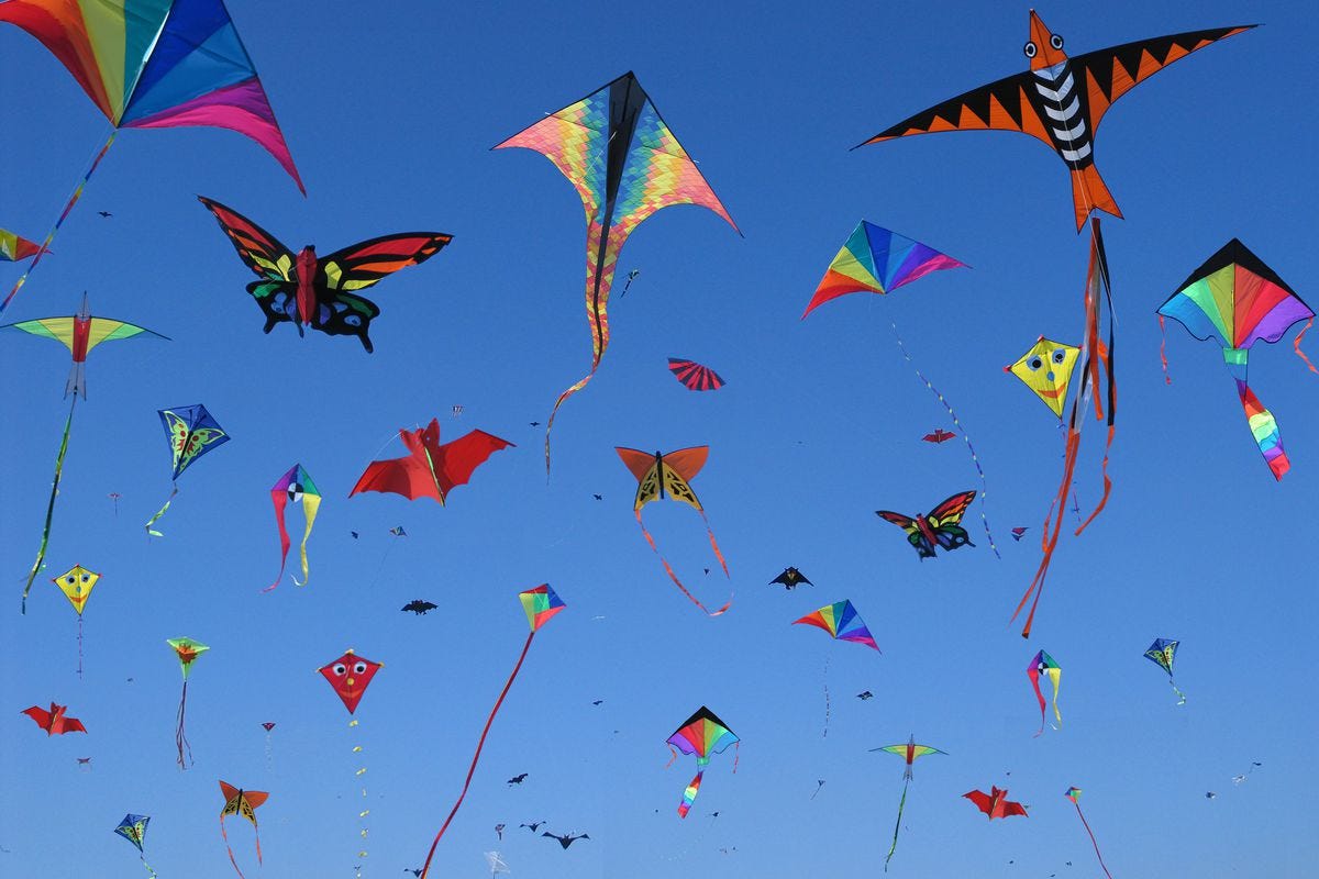 For Those Who Love Kite Flying. Human life resemble with a kite in many
