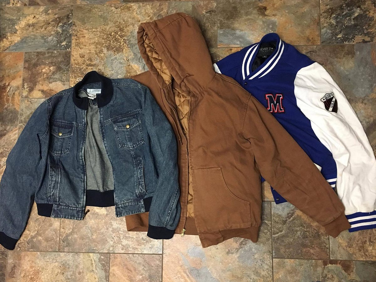 Too Many Jackets. My continuing socialization as a woman… by Caitlin