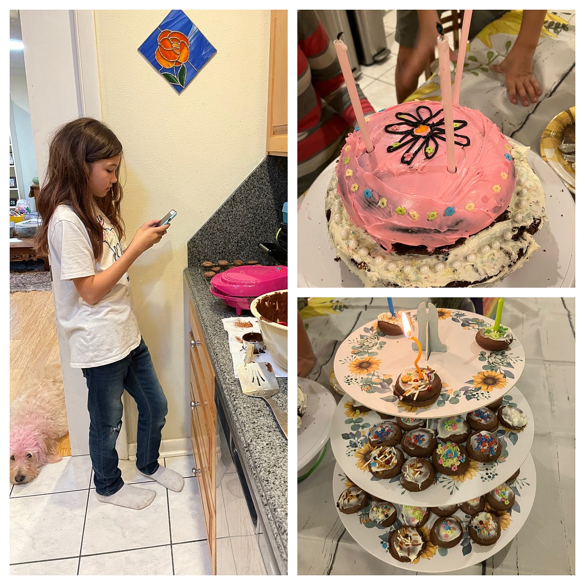 How Many Candles on Your Cake?. Past, Present, Future by Rhonda Carrier In Living Color