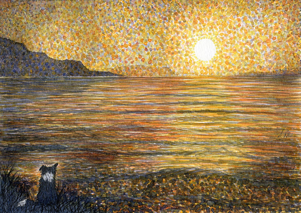 ‘In Gold Lacquer’ by Bliss Carman by Susan Alison Anything Creative Medium