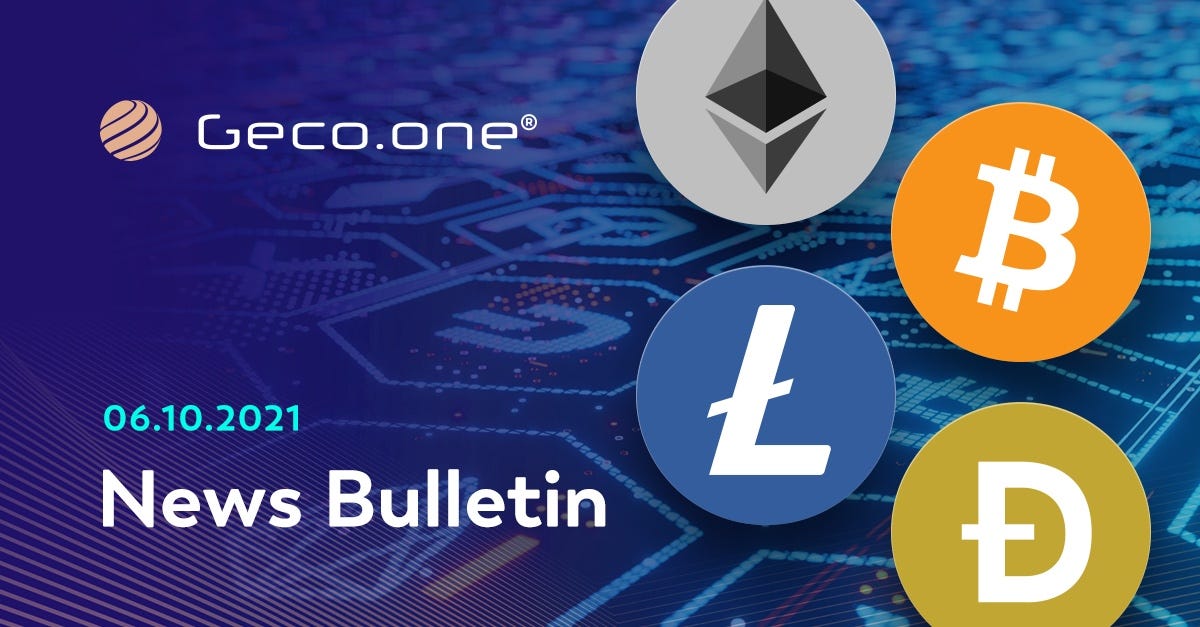 CRYPTO TODAY. 6th of October, 2021 | by Geco.one News ...