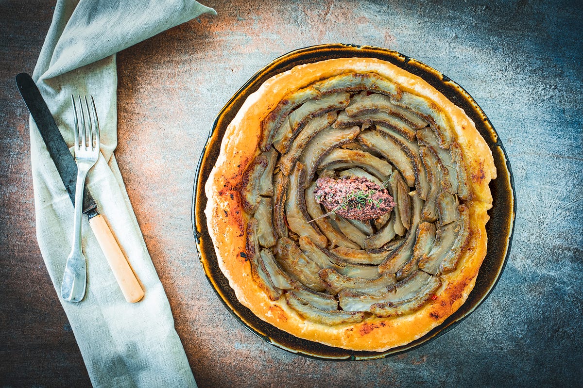 The Best Way to Eat Artichokes. Artichoke and Goat Cheese Tarte Tatin