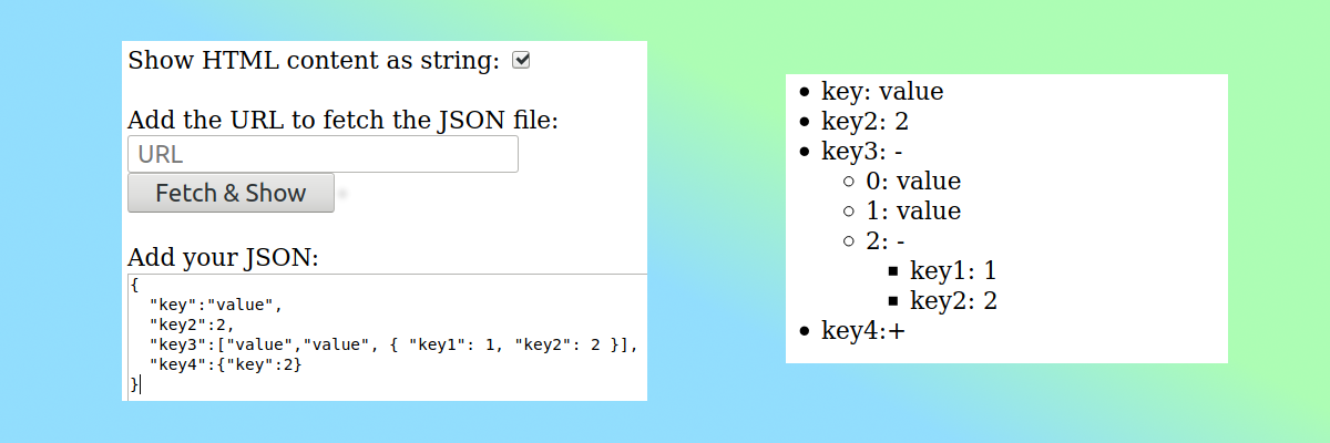 Create A Simple Json Viewer For Your Web Application By Giacomo Mariani Level Up Coding