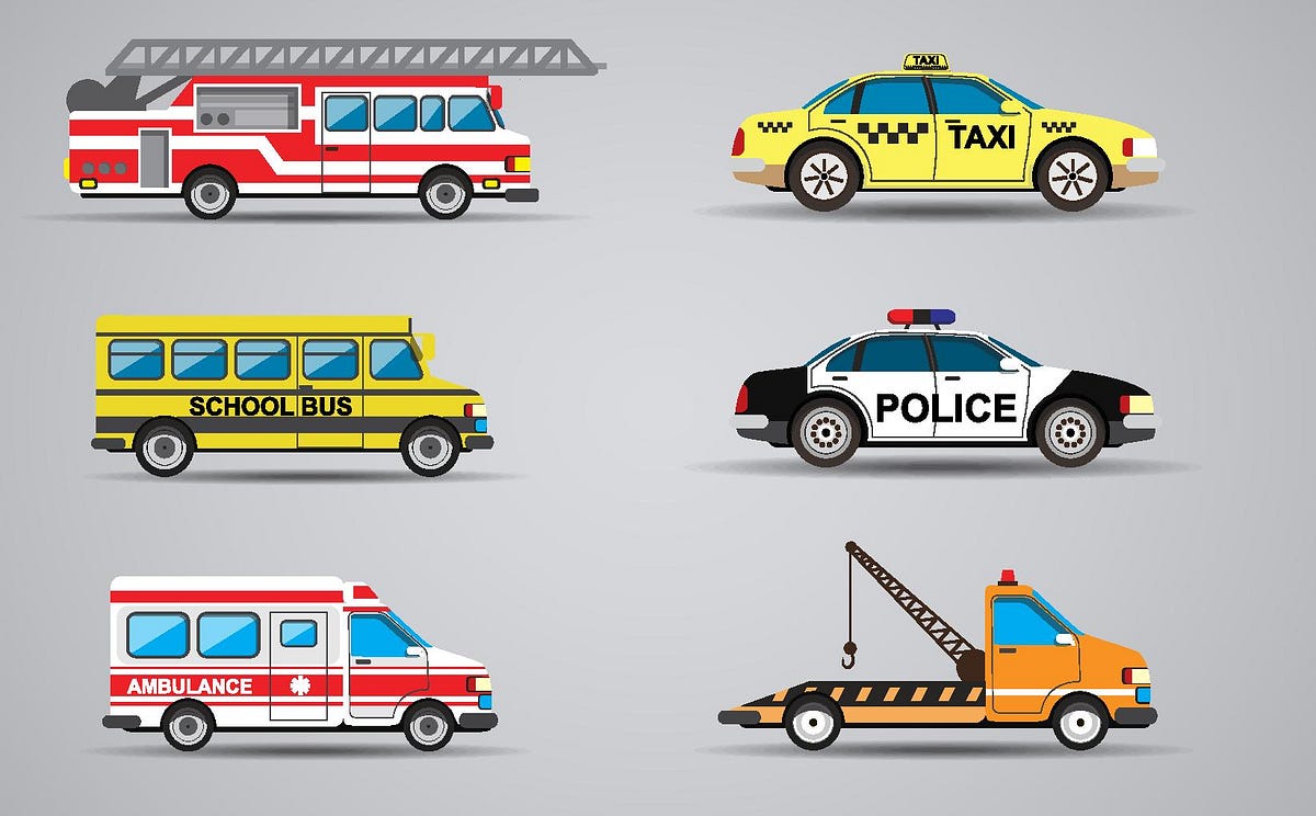 Скорая,пожарная,полиция,такси машины
