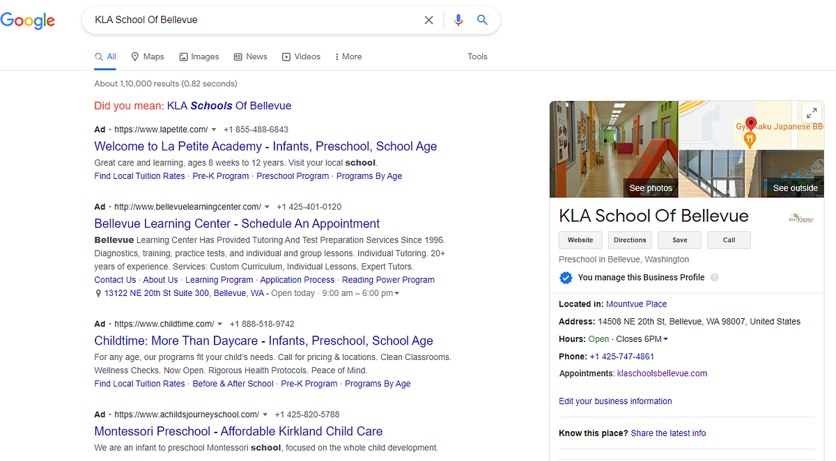 How Do I Find the Best Preschool Near Me? by KLA Schools of Bellevue