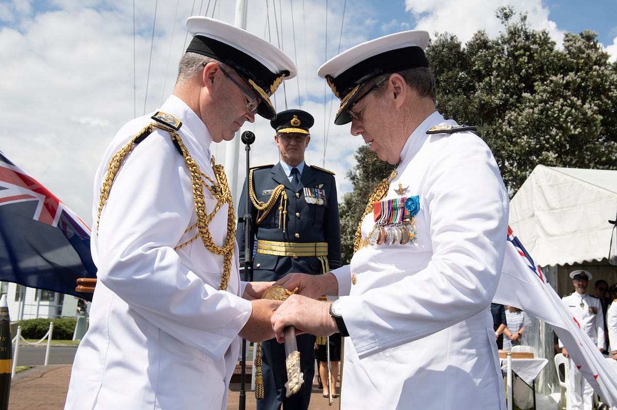 New Chief of Royal New Zealand Navy takes command - New Zealand Defence ...