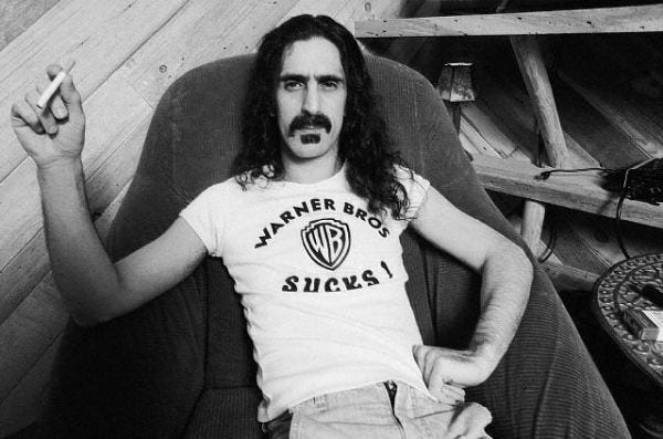 Anything Anytime Anyplace For No Reason At All”: Frank Zappa for President  | by Magic the Cat | Medium