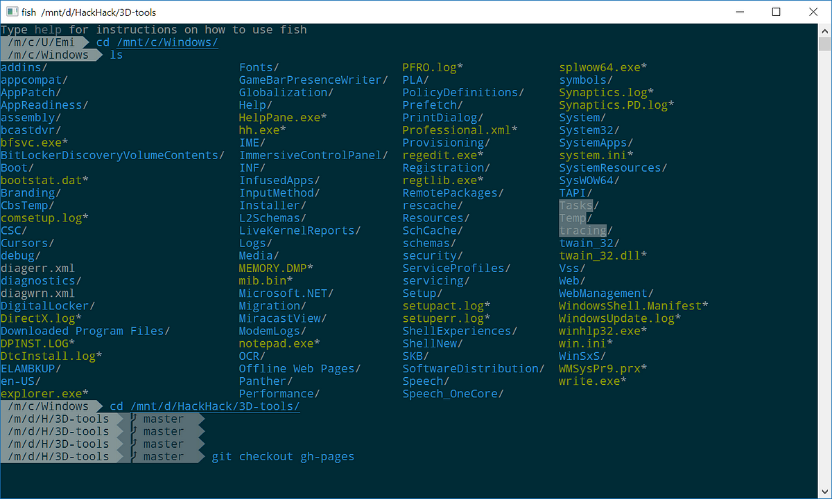 Running Oh My Fish On Ubuntu On Windows By Emanuel Jobstl Medium Running Oh My Fish On Ubuntu On Windows By Emanuel Jobstl Medium