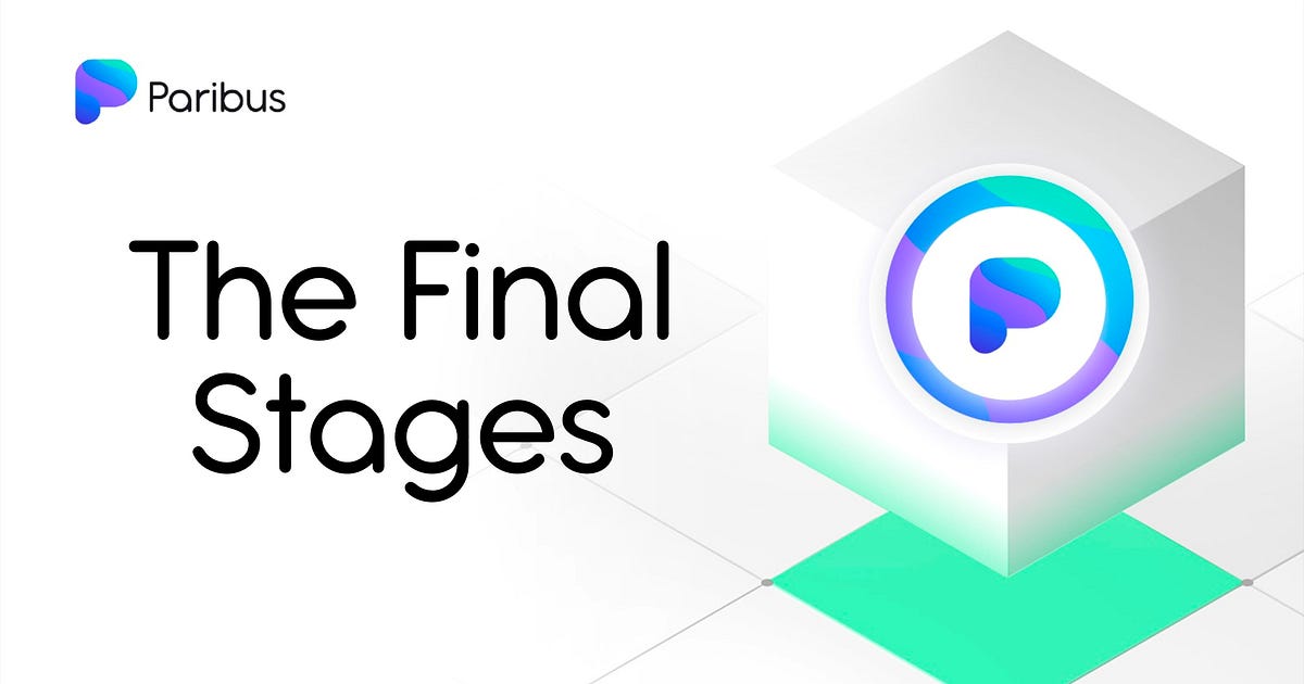 The Final Stages. When we set out on our journey to… by Paribus Dec