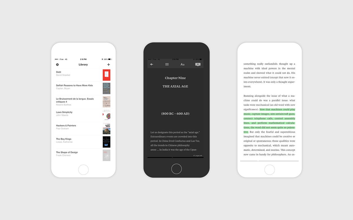 Introducing Read for iOS. Read is a free iOS app to read EPUB… by