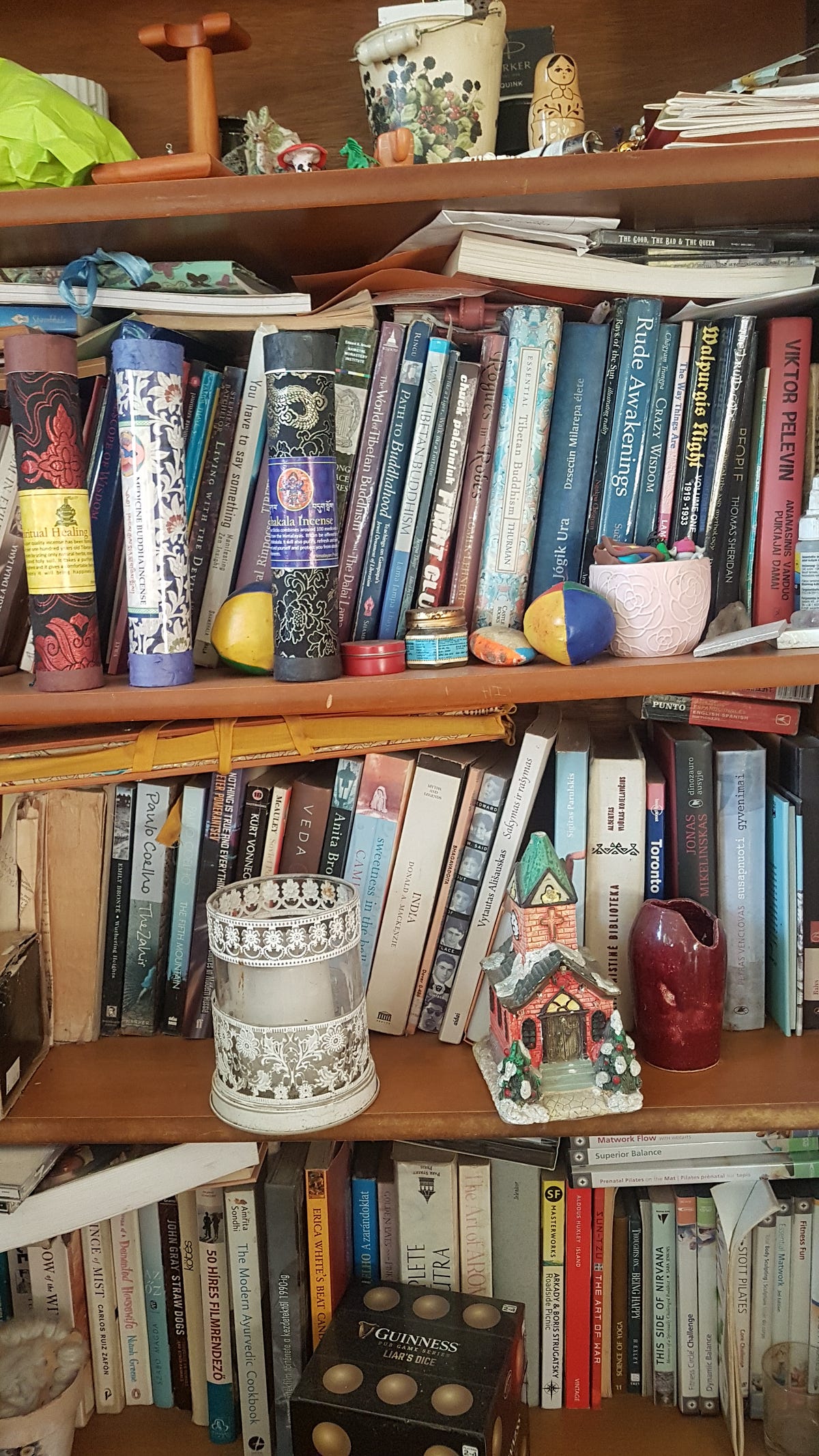 Shelves Of Dusty Books. Mike Knittel put me to a task to tell… by