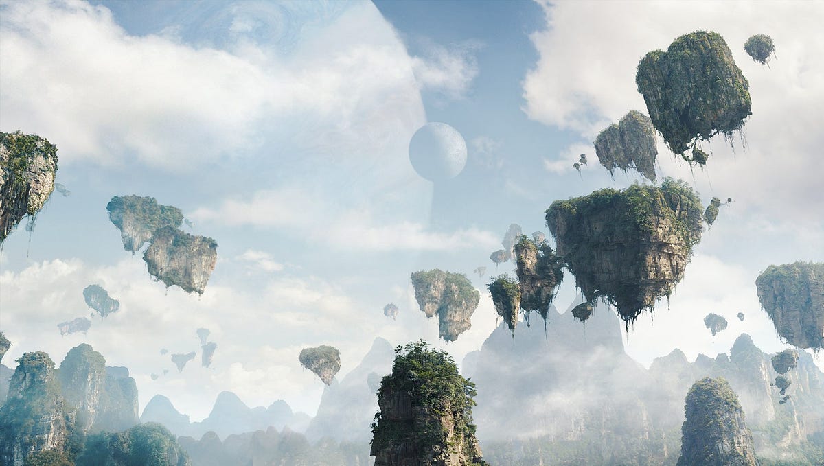 Are Pandora’s Floating Mountains Possible? by Zia Steele Whiteboard