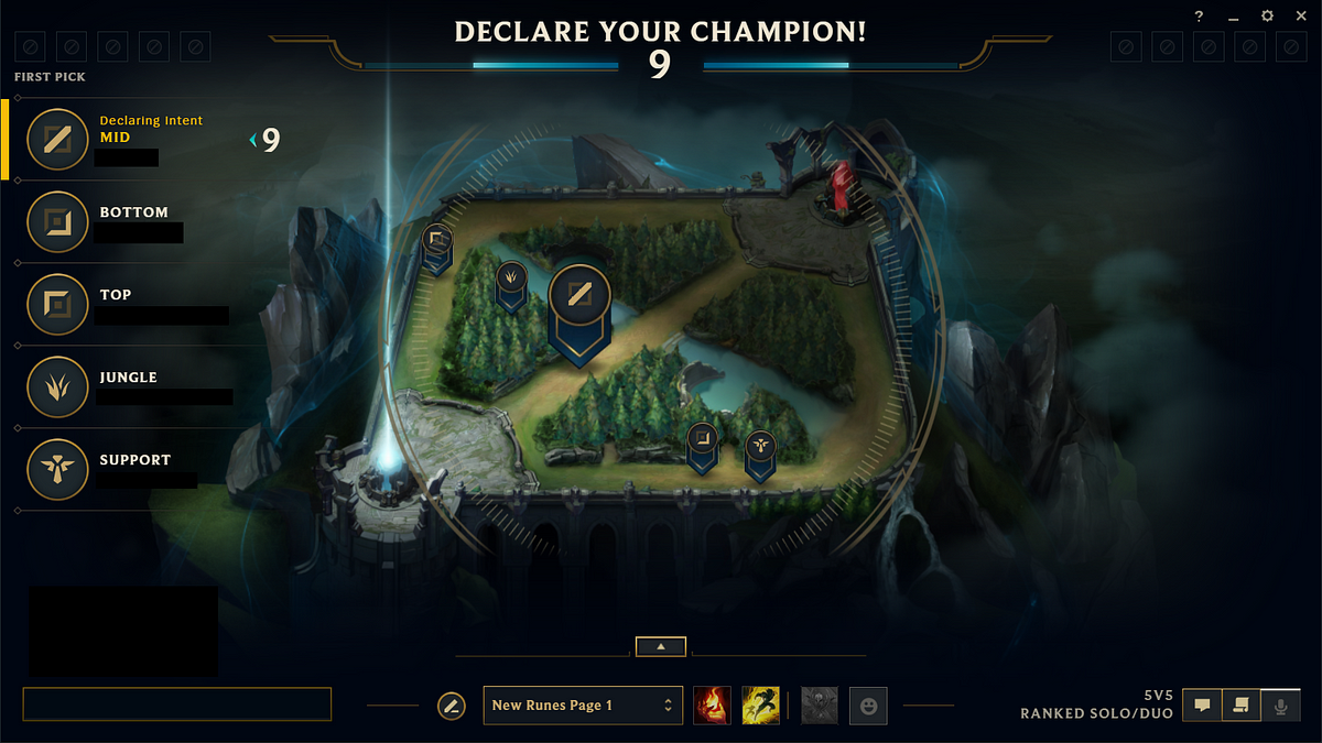 Champion Select: Outside the Summoner's Rift by Midnight | Medium