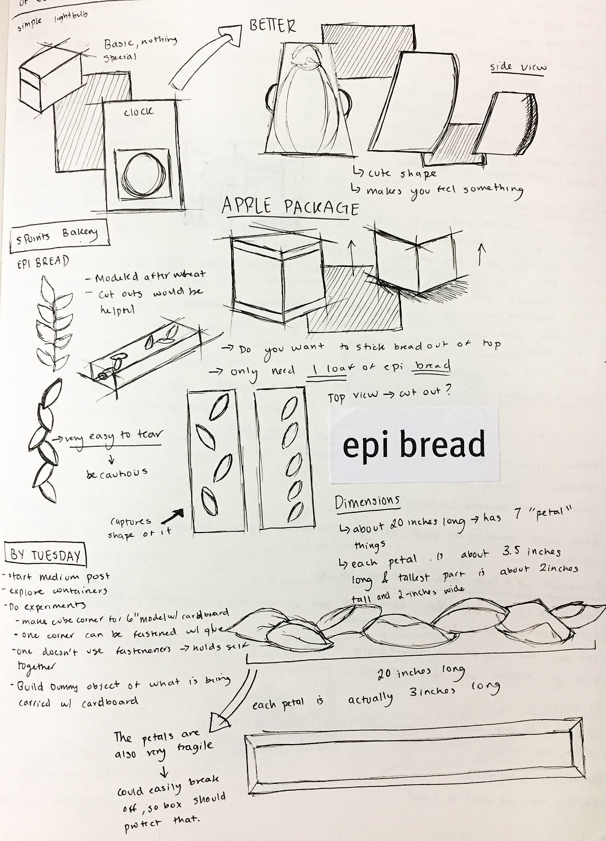 Epi Bread Carriers. A designer’s job is to formulate an… by Mihika