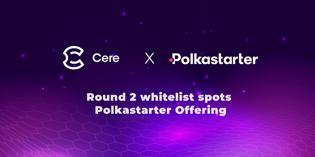 Whitelist lottery for the second round on Polkastarter is now live.