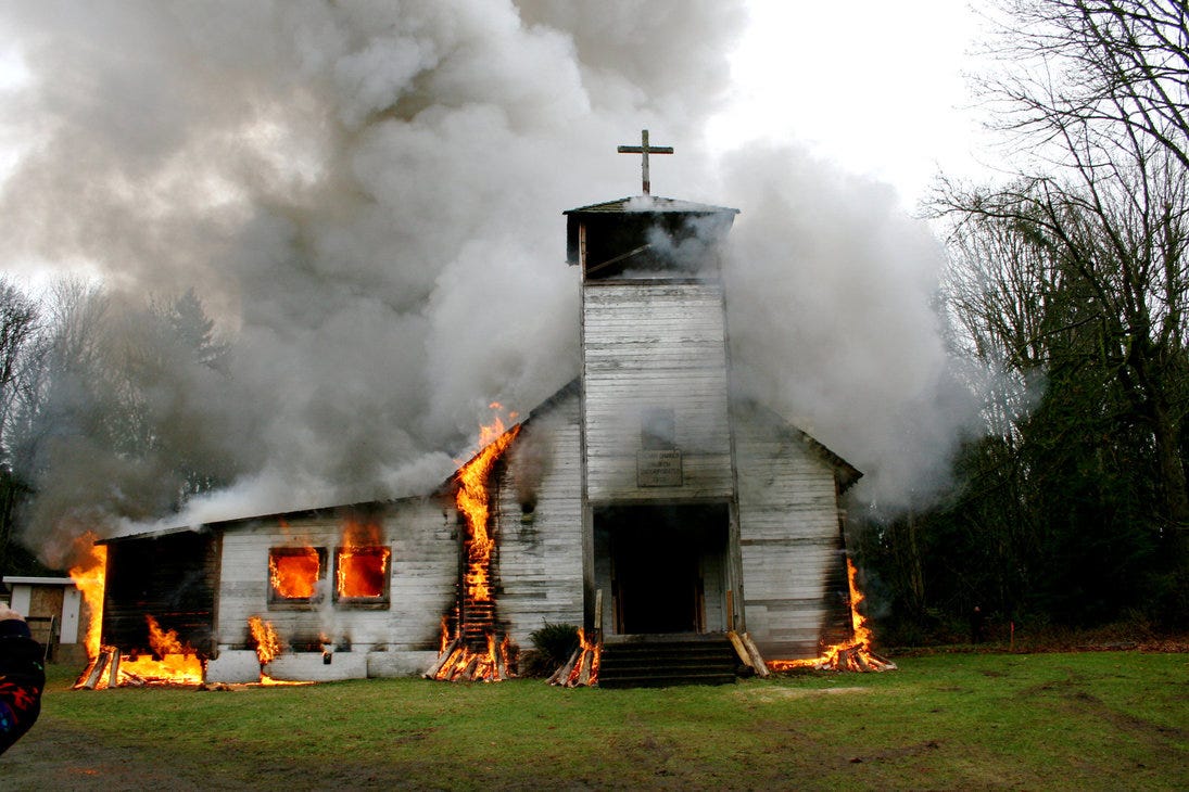 Church burning The Burning