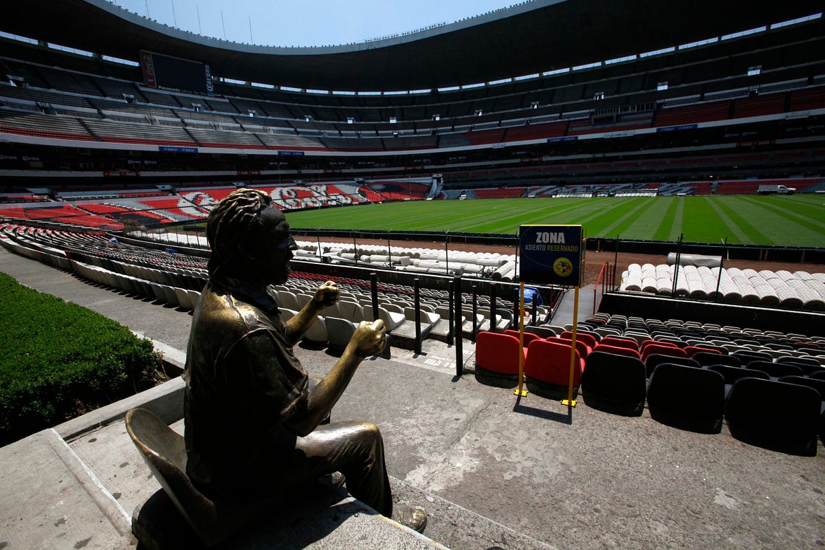 24+ Azteca Stadium Maradona Statue PNG
