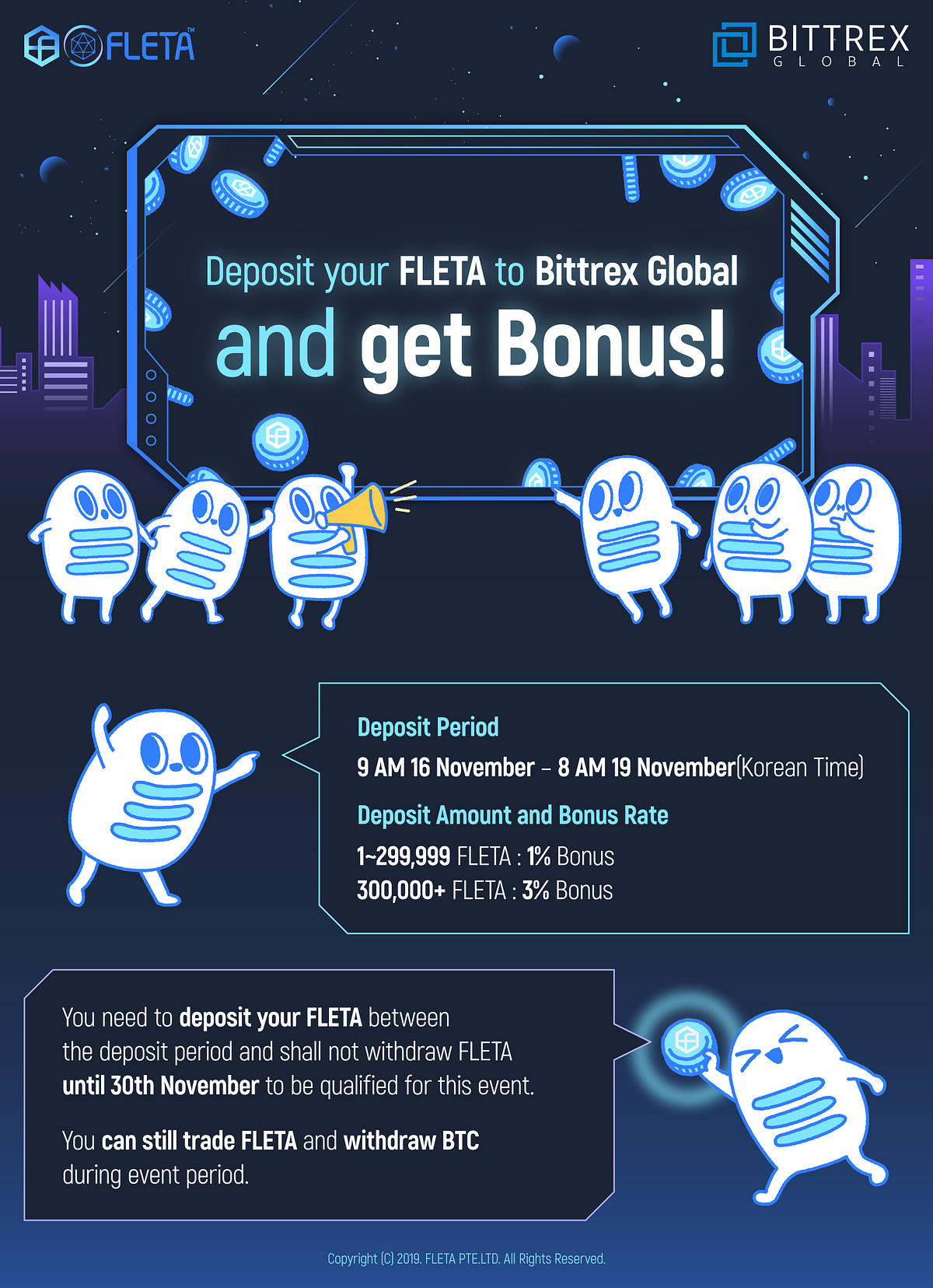 New token listing: FLETA. We are pleased to announce the ...